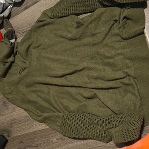 Green hoddie